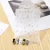 Manicura de rosa estilo japonés pintura a tinta Danqing flor de loto acuática calcomanía para uñas calcomanías de estrella oscuras dulces geniales