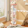 Contenedor de almacenamiento para muñecas para uso doméstico, vitrina transparente de gran capacidad para almacenar muñecas y juguetes, herramienta mágica de almacenamiento para juguetes de peluche