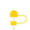 Tapa de pajita de color directa de fábrica accesorios DIY PVC suave tapa de pajita de 10 mm hebilla decorativa a prueba de polvo en stock al por mayor