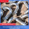 Tubo Flexível Metálico Especial em Forma de Flange, Tubo Corrugado de Aço Inoxidável Resistente a Alta Temperatura e Alta Pressão, Resistente a Alta Temperatura, Pressão e Óleo
