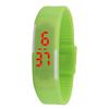 Pulsera Led de Correa Fina de una Sola Tecla 2018 Reloj de Gelatina para Hombres y Mujeres Pulsera Reloj de Regalo Creativo para Estudiantes Niños