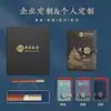 Caja de Regalo Set de Cuaderno A5 Personalizado con Estilo Chino Ciudad Prohibida Memoria USB Flash Drive Creativa Cuaderno, Bloc de Notas de Negocios con Alto Valor Estético