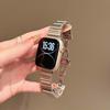 Correa de Acero con Cierre de Mariposa Adecuada para Apple Watch Series S10 S11 y Huawei Gt6 Pulsera Metálica de 18 mm