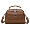 Bolso cruzado de alta calidad para mujer, bolso de hombro de diseñador para mujer, bolso cruzado a cuadros de moda