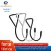 Gancho Triangular em Forma de S de Ferro Metálico para Passar Fita, Gancho Especializado para Roupas e Chapéus, Gancho de Dois Caracteres