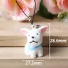 Adornos para Perros Súper Mini Lindos Adornos de Muñeca Cachorro Llavero Colgante para Bolso