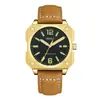 Reloj Cuadrado Personalizado Orsga para Hombre Nicho Calendario Fresco Fabricante Transmisión en Vivo Exportación Transfronteriza Reloj de Pulsera de Cuarzo para Hombre