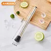 Martillo de Hielo Triturado de Acero Inoxidable Palo para Machacar Jugo Martillo de Limón Herramienta Manual para Té de Limón Palo para Machacar Fruta Vaso Shoke Palo para Revolver