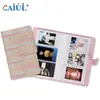 Adecuado para Cámara Instantánea Mini11, Álbum de Fotos Sencillo con Patrón Tejido de 3 Pulgadas para 96 Fotos, Portatarjetas de Visita, Carpeta de Almacenamiento de Fotos de Gran Capacidad