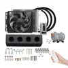 Ar condicionado de estacionamento oculto Dachong V80 Fushun Iveco Tuano 12V RV Transit ar condicionado de refrigeração universal