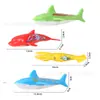 Nuevo Juguete de Buceo de Verano Transfronterizo Piscina Infantil Entrenamiento Juego Agua Cabello Corto Negro Luminoso Giratorio Sirena Serpiente