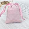 Nueva bolsa de franela a cuadros en línea bolsa multi-color para guardar joyas bolsa para empaque de regalo a mano personalización