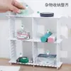 Tablero Divisor de Almacenamiento para Cajones Tablero Divisor de Plástico Herramienta Divisoria de Combinación Libre Tablero Divisor para Calcetines y Ropa Interior