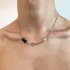 Collares transfronterizos de estilo punk de alta resistencia para hombres y mujeres, estilo gótico de subcultura, cadenas para la clavícula y collares de personalidad de nicho de moda