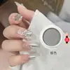 Polvo Chapado en Oro Moonlight del Mismo Estilo que la Celebridad de Internet Hailey, Polvo de Espejo Transparente y Iluminador, Polvo de Perla Moonlight, Exclusivo para Salones de Uñas