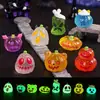 Novidade Transfronteiriça Halloween Expressão Peculiar Figurinhas de Abóbora Acessórios de Decoração DIY Micro-Paisagismo Pequenos Enfeites Criativos