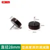 Uñas de pie de doble capa plástico muebles sofá taburete uñas de pie mesa y sillas de madera maciza elevación a prueba de humedad engrosado armario hogar pie silla