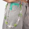 Joias da moda estilo punk europeu e americano masculino e feminino moda hip-hop corrente de metal para calças corrente de jeans personalidade cool ins