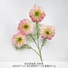 Ramo de Clemátide Artificial Estilo Europeo, Flores de Seda Artificial para Arreglos de Boda, Flores de Plástico con Acabado de Alta Gama para Decoraciones de Boda