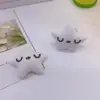 Juguete de Peluche Estrella Relleno de Algodón Bordado Estrella de Cinco Puntas Pasador Bolsas para Ropa Accesorios Estrella de Cinco Puntas Sonriente