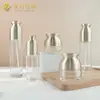 Frasco de Cosméticos com Tampa Roll-on Spot 50ml Conjunto Frasco Estilo Igual ao da Senhora Frasco de Vidro Transparente para Creme Loção