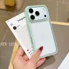 Funda de Teléfono Acrílica Transparente de Dos en Uno Color Caramelo para iPhone 16, Adecuada para iPhone 17 Pro Dopamina