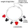 Pulseira original nova e quente de fronteira com padrão fofo animação Mickey Mickey pulseira de liga de zinco atacado