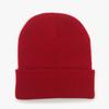 Gorro fluorescente de lana de color liso de Amazon, gorro de punto cálido para otoño e invierno, para hombre y mujer de Europa y América, gorro tipo jersey.