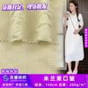 280g poliéster amônia stretch Milan cinta enrugada primavera e verão moda francesa camiseta vestido maiô malha tecido