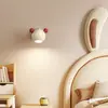 Lámpara de Pared Creativa Bauhaus de Mickey Lámpara de Mesita de Noche para Dormitorio Decoración de Pared de Fondo para Sala de Estar Lámpara de Ambiente Zhongshan