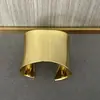 Xiaozhong 2024 Primavera e Verão Arco Largo Pulseira Brilhante Abertura Original Luxo Leve Pulseira Versátil Acessórios para Transmissão ao Vivo