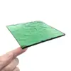 Vidro Temperado Hot-Melt Art Die-Cast. Fornecedor Fabrica Vidro Termofusível com Padrão de Água Côncavo-Convexo para Tampos de Mesa de Sala de Estar e Sala de Jantar