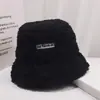 Sombrero de Pescador Coreano para Bebé Invierno Sombrero de Cubo para Niños Otoño e Invierno Sombrero Infantil Elegante de Terciopelo de Cordero Espesado Princesa