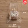 Bolsa de embalaje para pan, bolsa para hornear, bolsa transparente autosellante para alimentos (scones, galletas, pasteles, tostadas), bolsa pequeña autoadhesiva para sellar (galletas, pasteles, tostadas)
