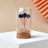 Suministro Listo de Árbol de Dinero de Cristal, Flor Inmortal, Árbol de Dinero, Amatista, Citrino, Adornos Creativos de Escritorio