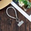 Cordón para Teléfono de Estilo Coreano para Comercio Exterior con Pedrería, Correa de Muñeca de Cadena Corta de Gama Alta, Accesorio para Teléfono, Transfronterizo