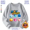 Roupa para meninos e meninas, suéter Blox Fruits, caixa de frutas do Diabo, periférico de jogo ROBLOX