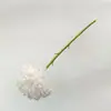 Estilo Ins Crisantemo Artificial de Cabeza Única Decoración de Salón de Bodas Material Floral Bola de Cebolla Decorativa Guía de Camino Adornos de Flores Artificiales