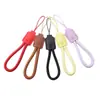 Cordón de Cuero Simple y Colorido Accesorio para Memoria USB Llavero Correa para Cámara Juguete de Caja Sorpresa Correa para Taza Térmica Botella de Agua Correa Anti-Pérdida