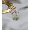 Pendientes Retro Chinos Nuevos de Hotan Pendientes Sencillos de Diseño Nicho Hanfu Pendientes Nuevos Únicos Sin Agujeros en las Orejas
