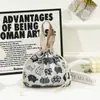 Bolsa de Algodão Colorida para Revenda Bolsa para Almoço do Trabalho Bolsa Lancheira para Estudante Bolsa para Miudezas Bolsa de Mão Bolsa para Armazenamento de Cosméticos