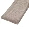 Medias Zuoyi de Estilo Japonés con Forro de Felpa, Rayas Verticales Acanaladas, Adelgazantes para Mujer, Leggings Gruesos y Cálidos para Otoño e Invierno