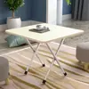 Mesa Plegable Mesa de Comedor Mesa de Comedor Portátil para Dormitorio Mesa Auxiliar Doméstica Simple para 4 Personas 2 Hogares Pequeños
