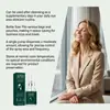 Spray para cuidados com os olhos: Fórmula suave que nutre e hidrata a pele ao redor dos olhos, proporcionando uma sensação refrescante e confortável, e é fácil de aplicar topicamente