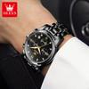 Star Zhang Zhilin respalda a los fabricantes de la marca Oli que venden reloj de cuarzo multifuncional resistente al agua para hombre reloj para hombre