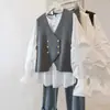 Chaleco de Punto con Cuello en V Reductor de Edad, Chaqueta para Usar Sola para Mujer, Estilo Coreano Otoño e Invierno 2026, Top en Capas Estilo Chanel 10427