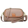 Bolso de Cuero Genuino para Mamá 2024 Nueva Moda Bolso Pequeño Multicapa Versátil para Mujer al Hombro Cruzado Bolso para Teléfono Móvil