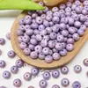 Pintura a Óleo Imitação Porcelana Contas Irregulares de Vidro Ábaco Contas Soltas Pulseira DIY Feita à Mão Acessórios para Joias Atacado