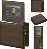 Cartera de Cuero Anti-Robo RFID de Amazon Personalizable de Negocios Multifuncional 70% de descuento Cartera Desmontable Ultradelgada para Hombres