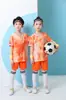 Traje de Ropa de Fútbol Masculino y Femenino Estudiantes Universitarios Manga Corta Deportivo Adulto Niños Secado Rápido Ropa de Entrenamiento Ropa de Equipo de Competición Verano 701
